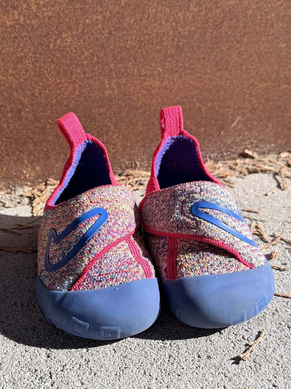 Nike Swoosh 1 Flyknit Toddler Size 6C Multicolor Shoes